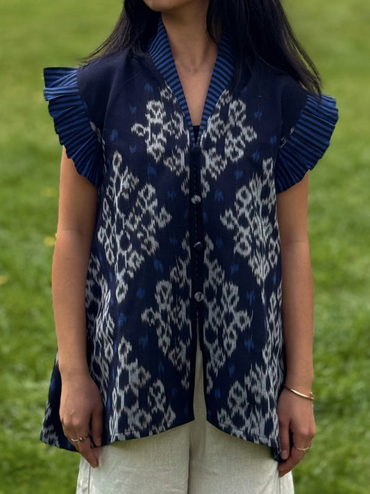Close up of Adora Top by Mutiara Heritage