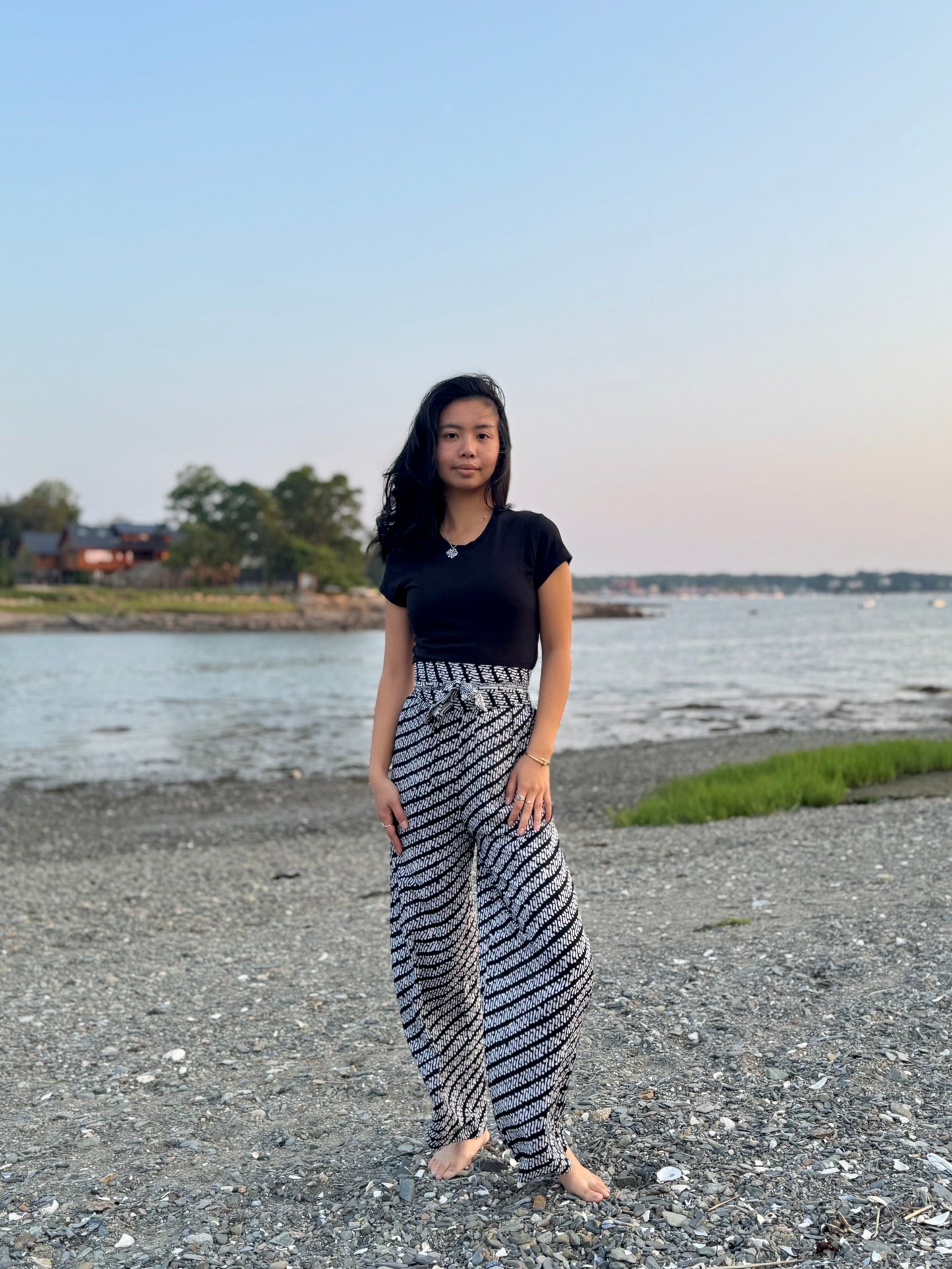 Ayu Pants with Obi Belt