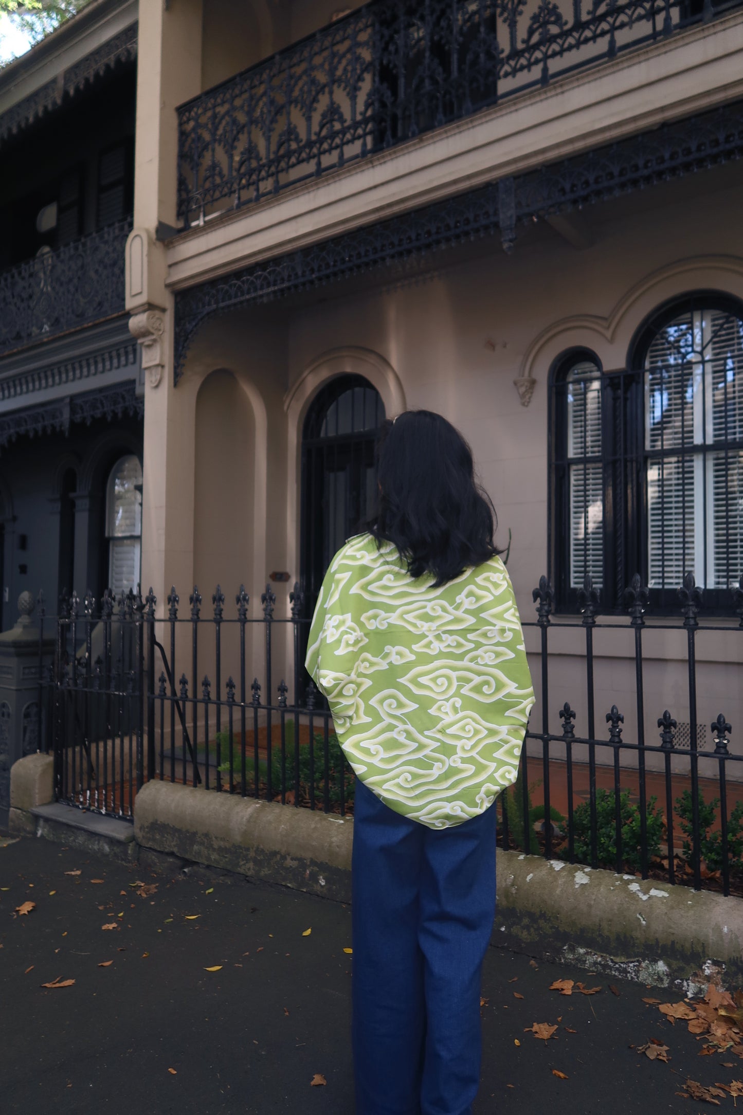 Reversible Cape Poncho