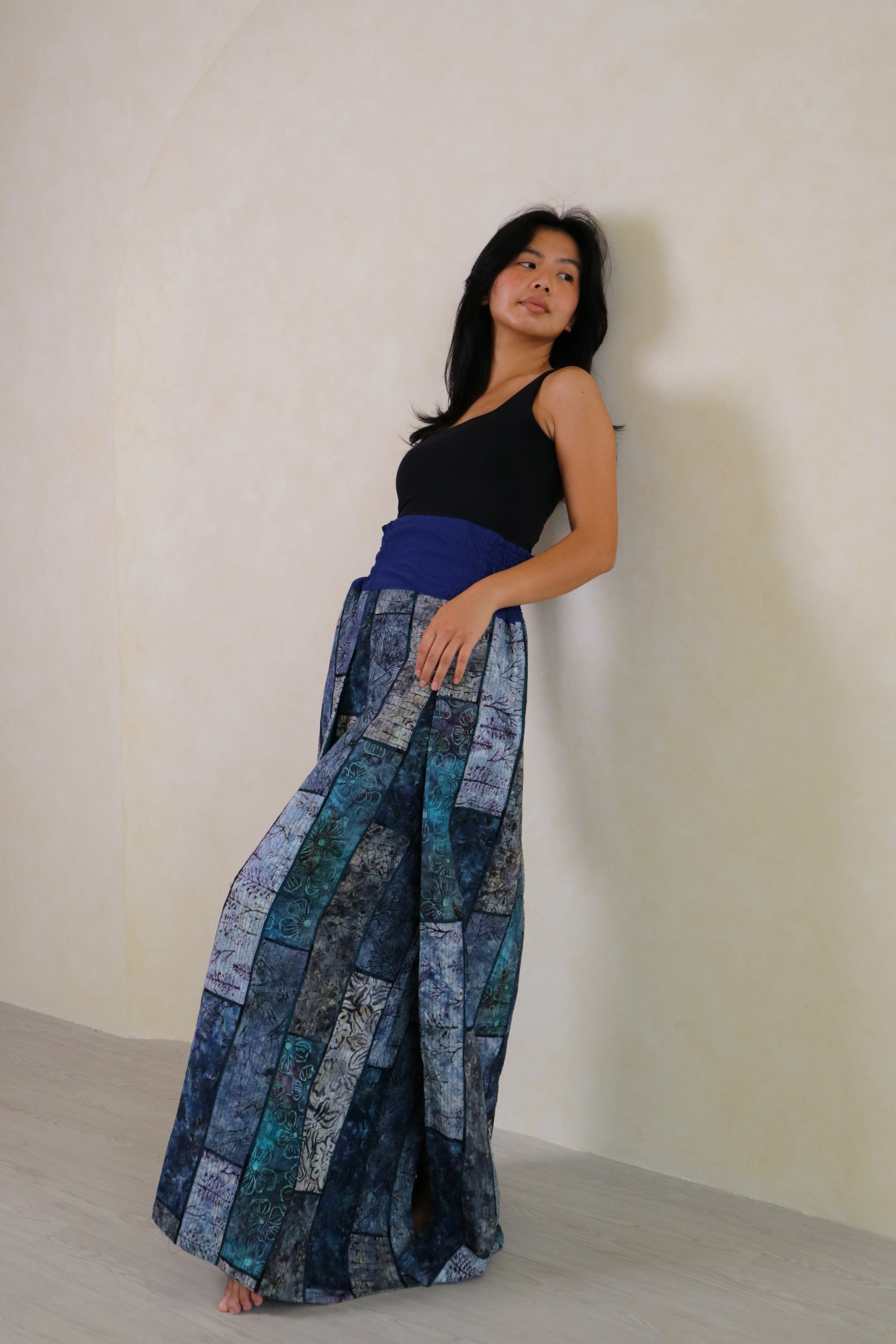 Quilted Corset Belt Skirt — High Waist, Layered & Structured