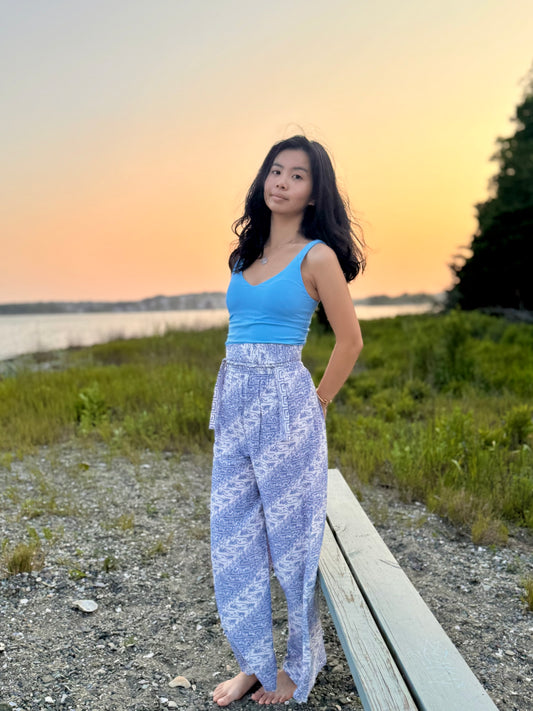 Ayu Pants with Obi Belt