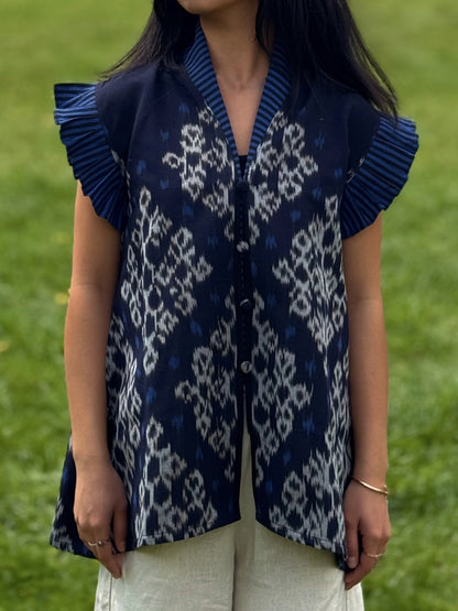 Close up of Adora Top by Mutiara Heritage