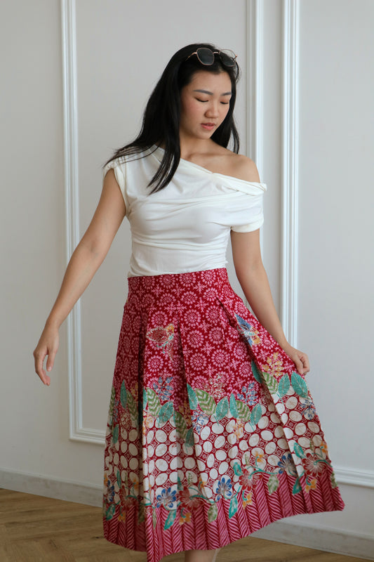 Taylor Short A-line Skirt – Knee Length