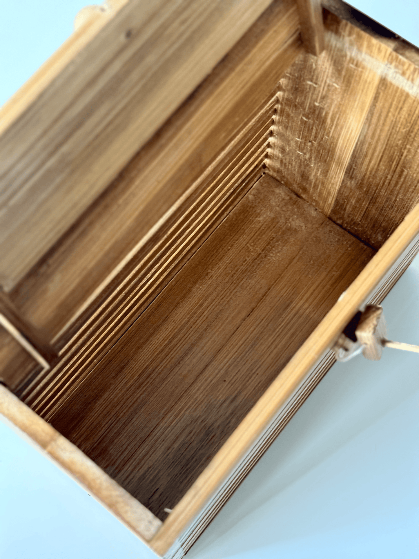 Bamboo Box Bag Top Shot - Inside | Mutiara Heritage
