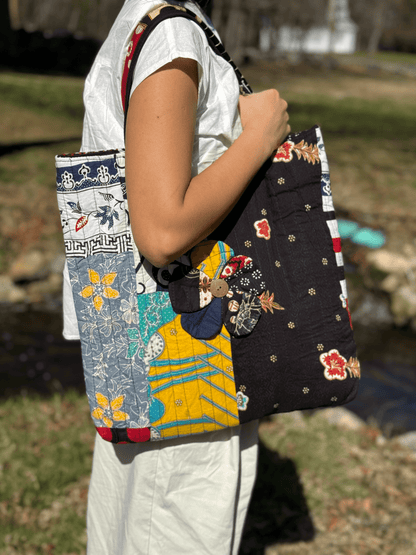 Batik Scarp Tote | Mutaira Heritage