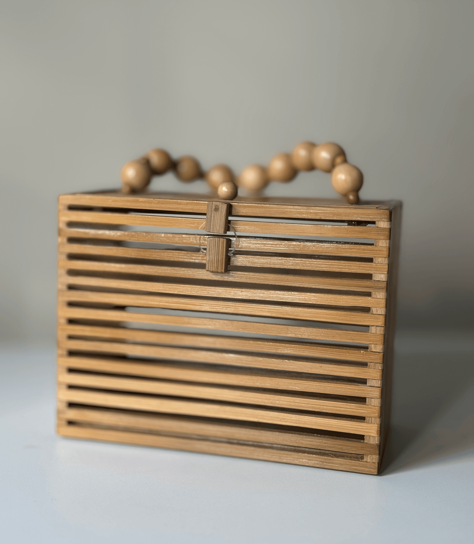 Bamboo Box Bag - Mutiara Heritage