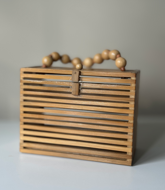 Bamboo Box Bag