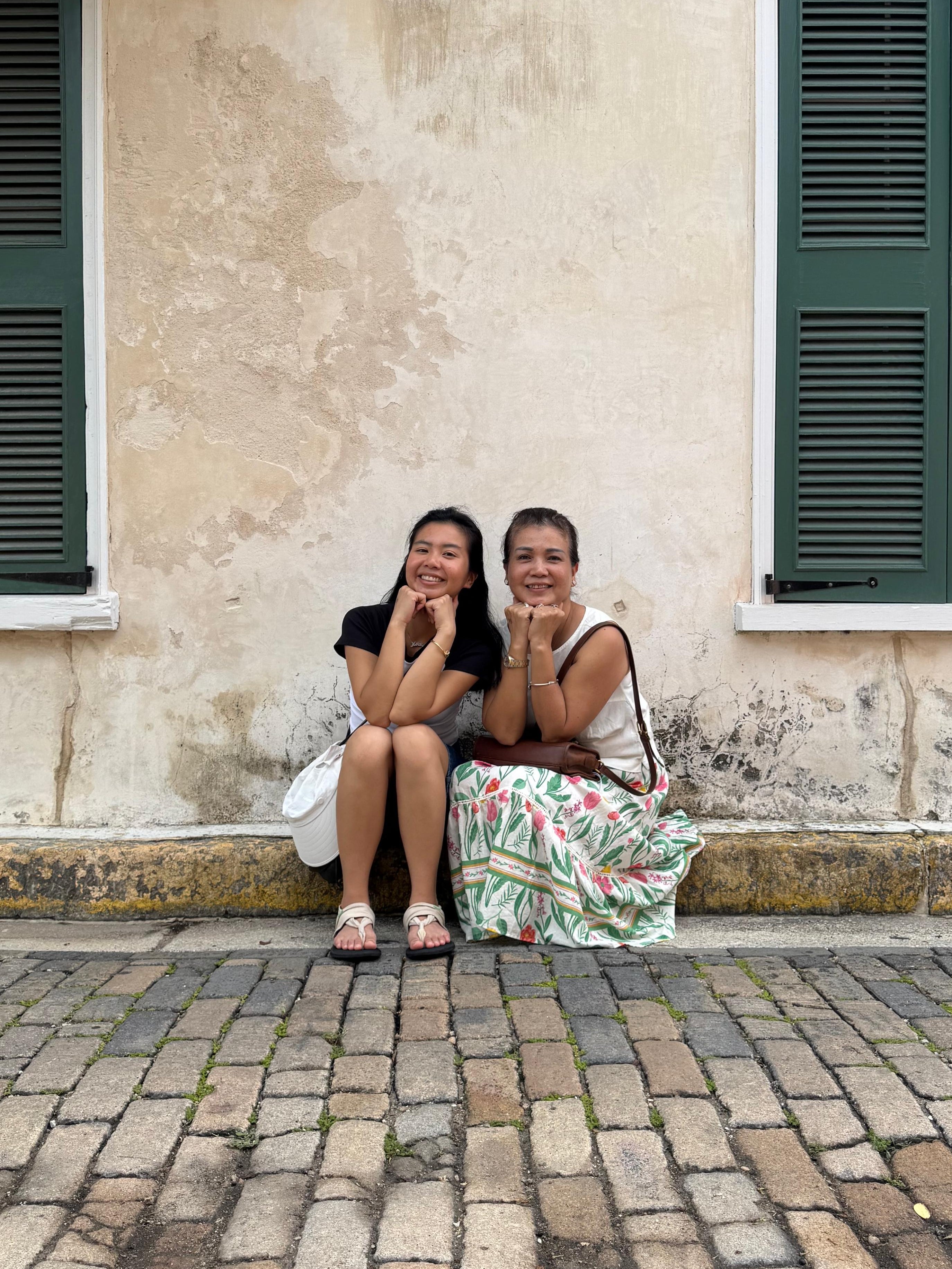 Mutiara Heritage founders, mother and daughter.