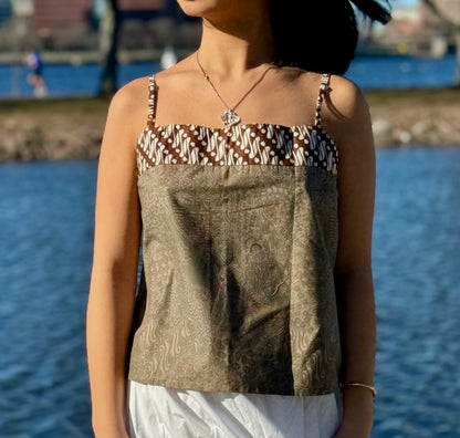 Puspa Tank Top Detailed Shot | Muitara Heritage