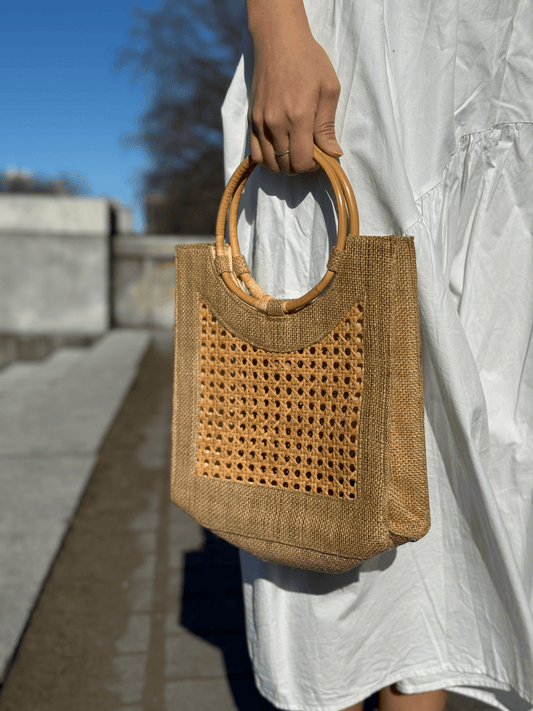 Wicker Woven Handbag | Mutiara Heritage